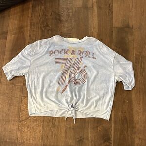 Rock & Roll 76 Shirt - Light Blue